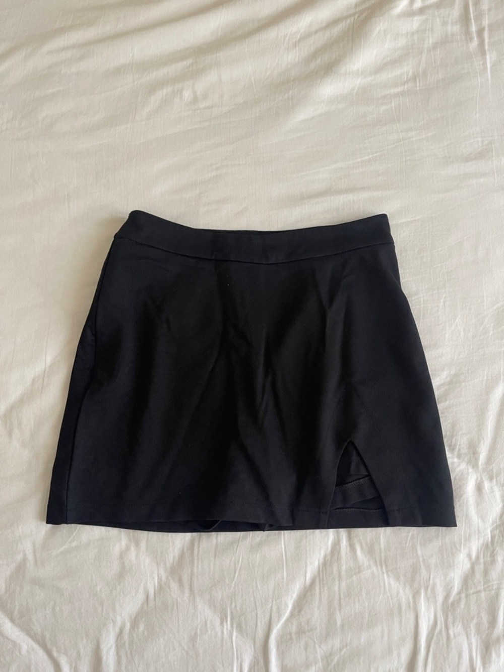 Black yoga skorts